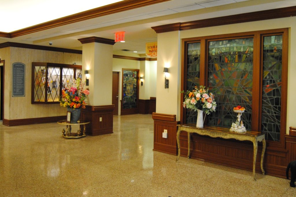 Client provided-lobby